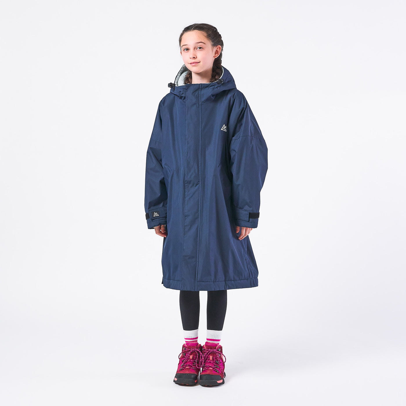 Kids Changing Robe - Navy