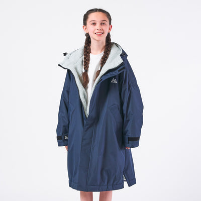 Kids Changing Robe - Navy