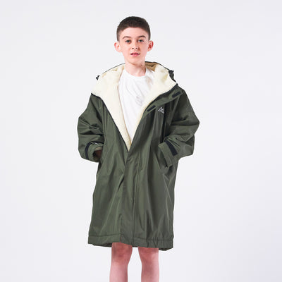 Kids Changing Robe - Khaki