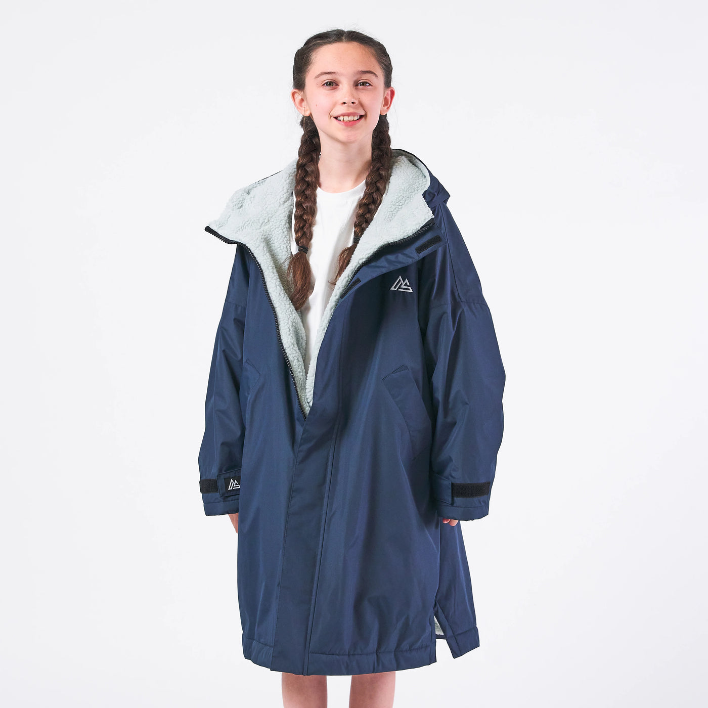 Kids Changing Robe - Navy – onesnug