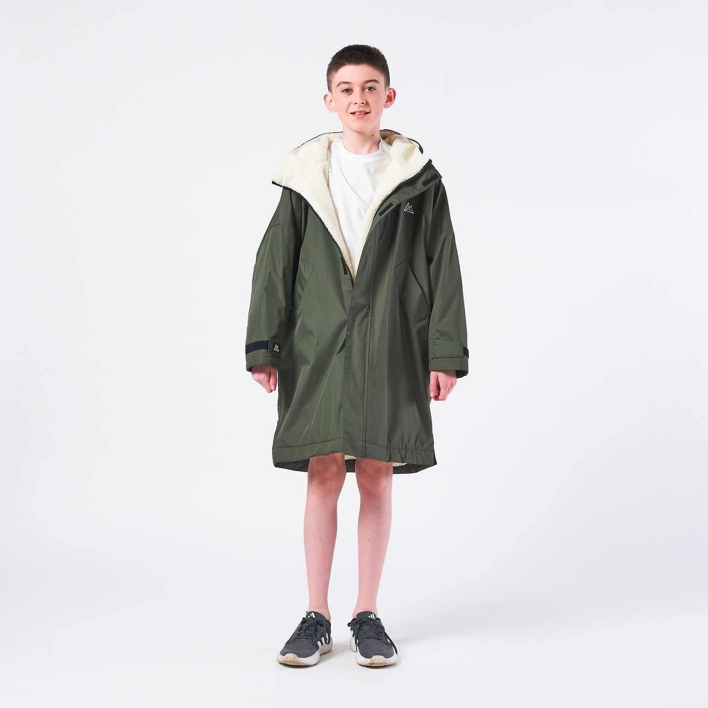 Kids Changing Robe - Khaki – onesnug