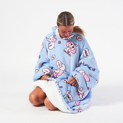 Hoodie Blanket - Elephant