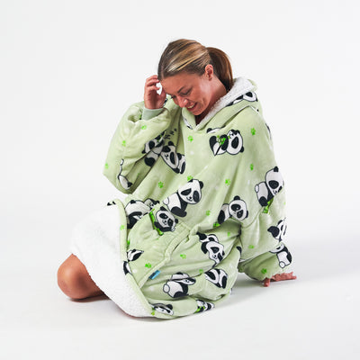 Hoodie Blanket - Panda