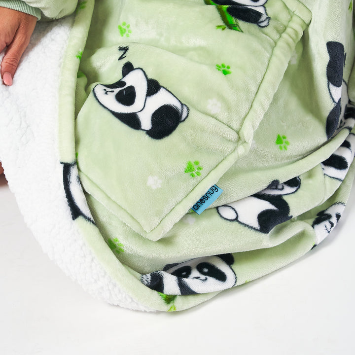 Hoodie Blanket Panda – onesnug
