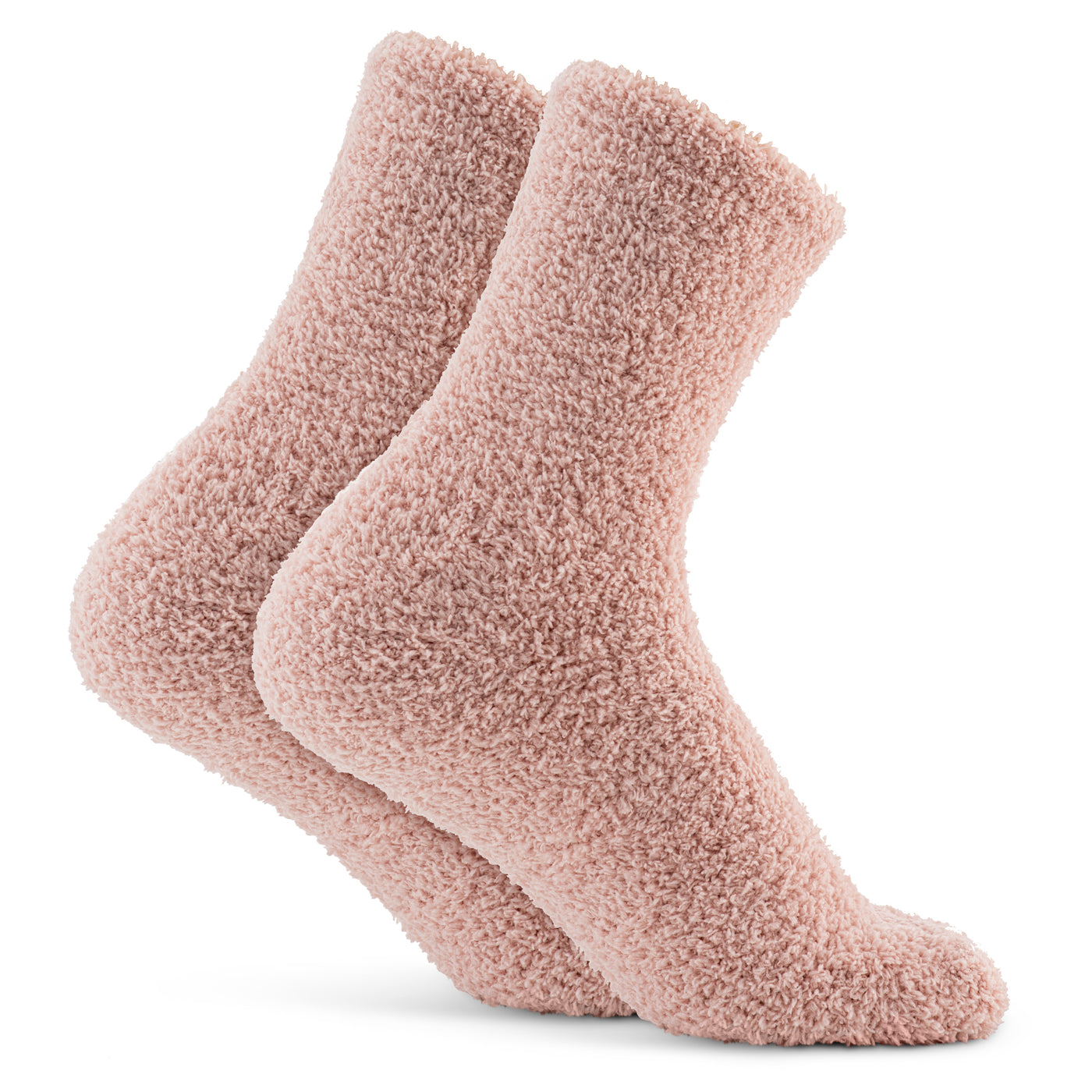 Plain Cosy Socks - Pink