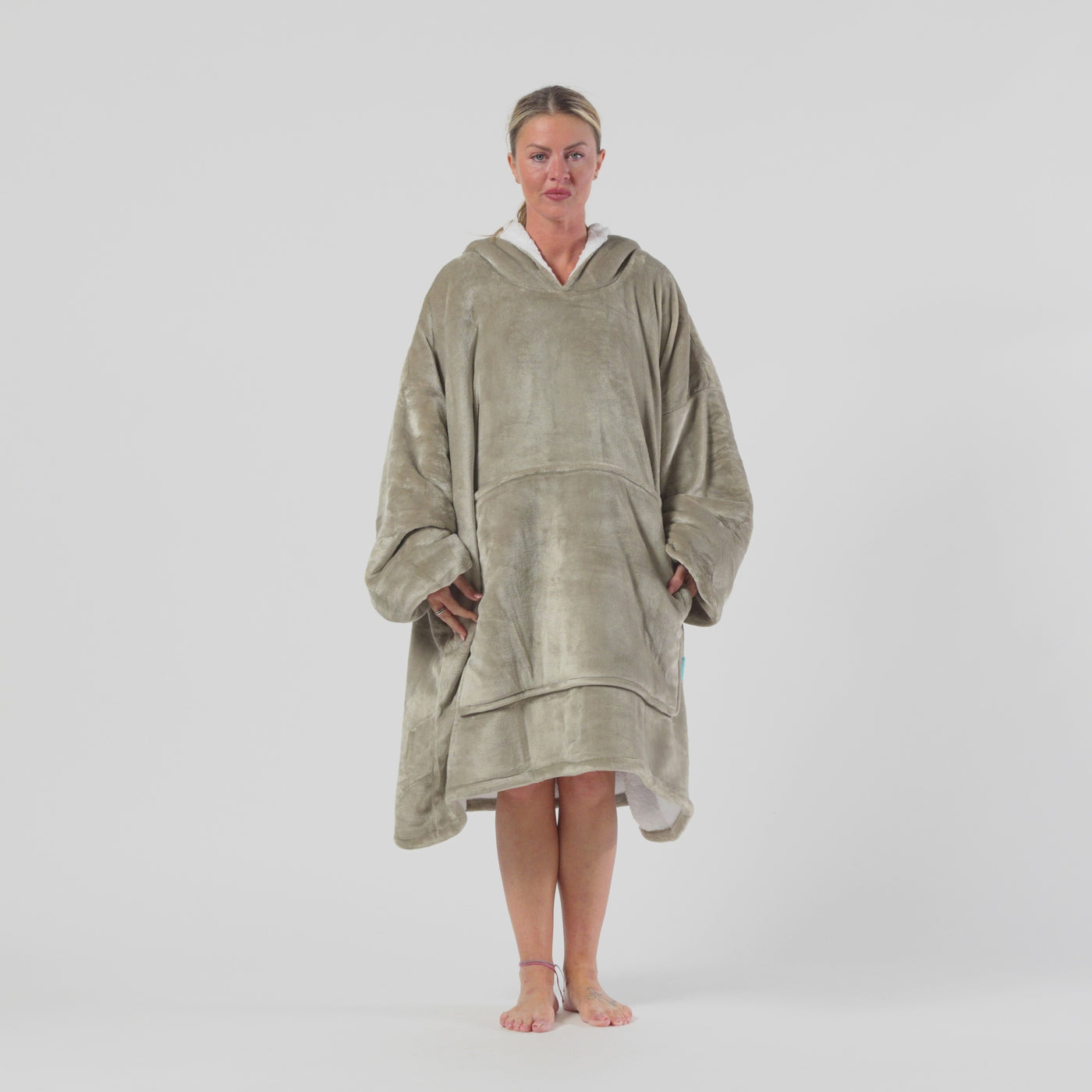 Hoodie Blanket - Khaki