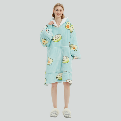Hoodie Blanket - Avocado