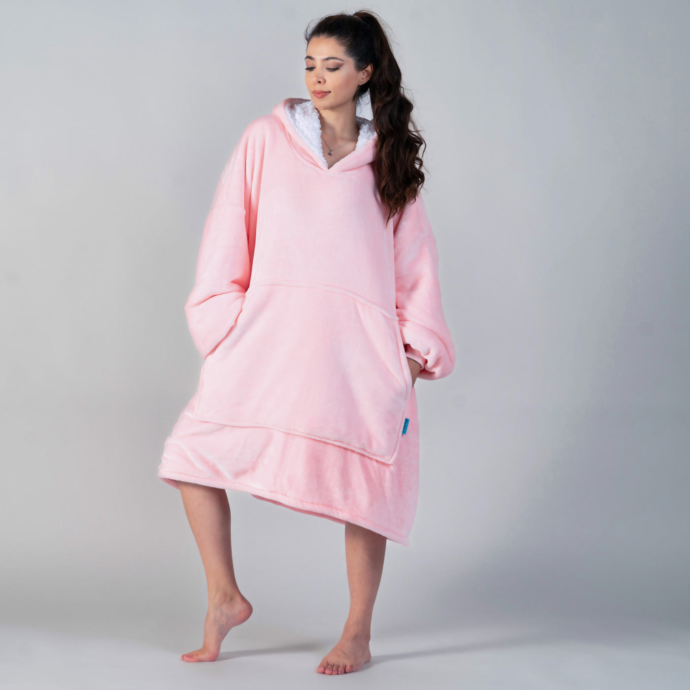 Hoodie Blanket - Pink