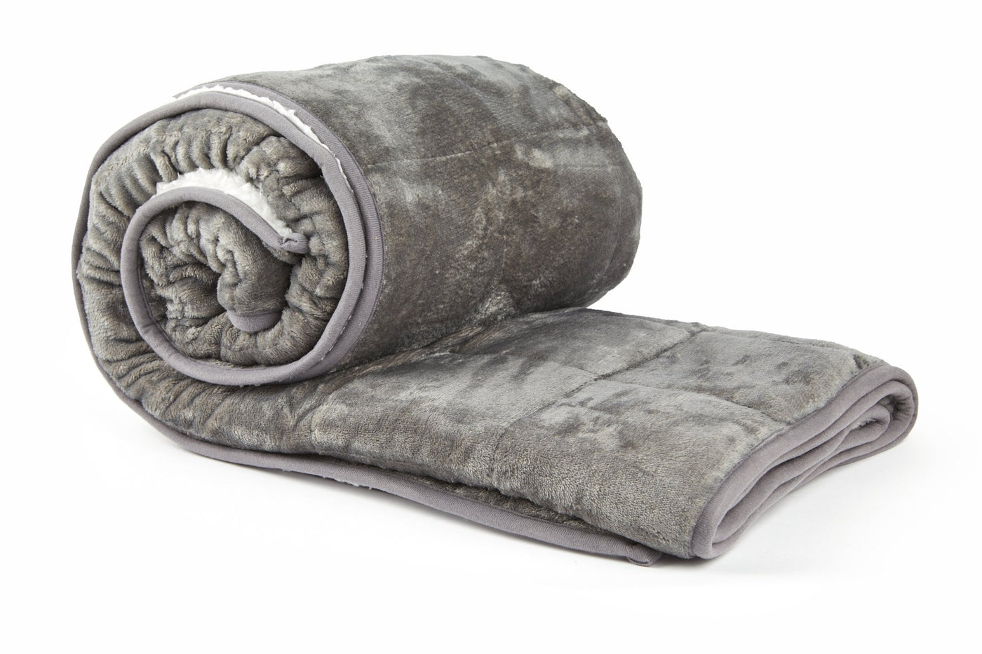 Weighted Sherpa Blanket - Dark Grey