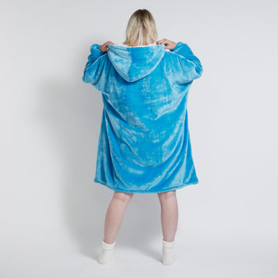 Hoodie Blanket - Sky Blue