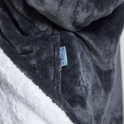 Hoodie Blanket - Dark Grey