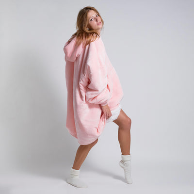 Hoodie Blanket - Pink